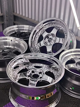 EJP-S1 (Set of Four Wheels Only) SUPER CHROME