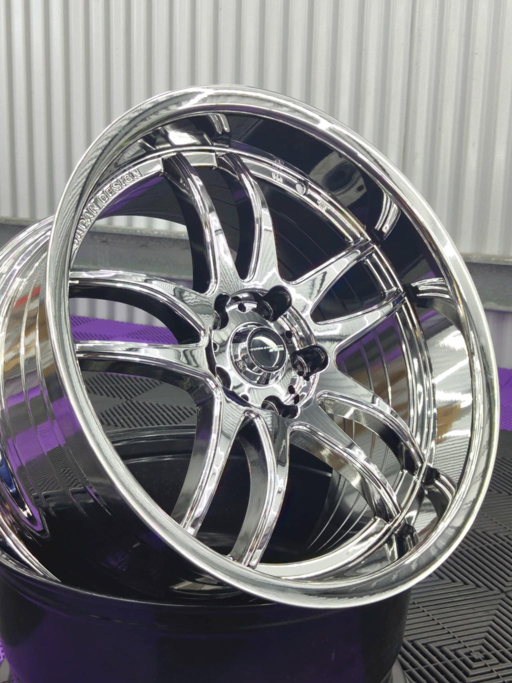 EJP-01DC CHROME (Set of Four wheels only) *PRE ORDER DEPOSIT*