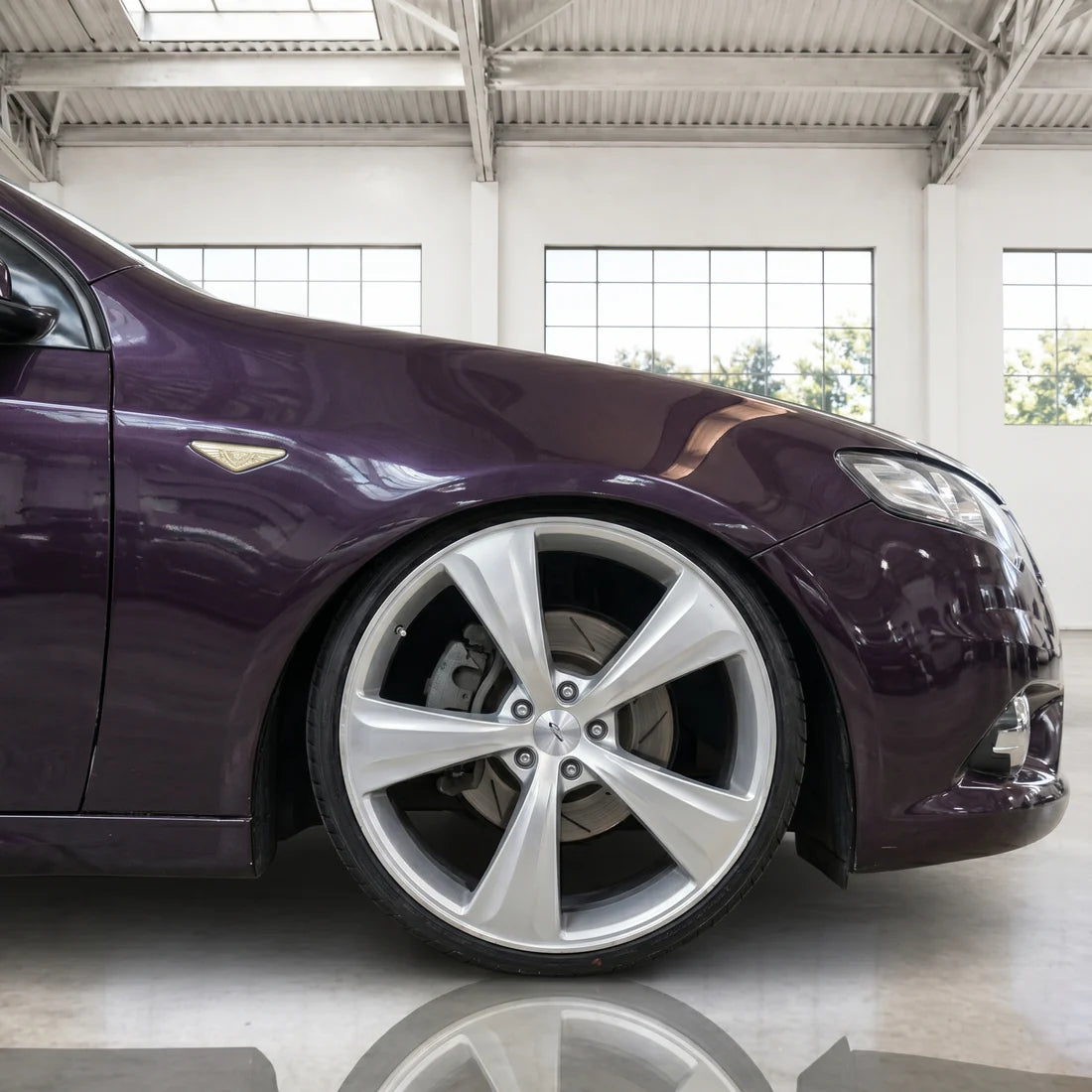 22" FPV ARGENT STYLE WHEELS (SET OF FOUR WHEELS ONLY)