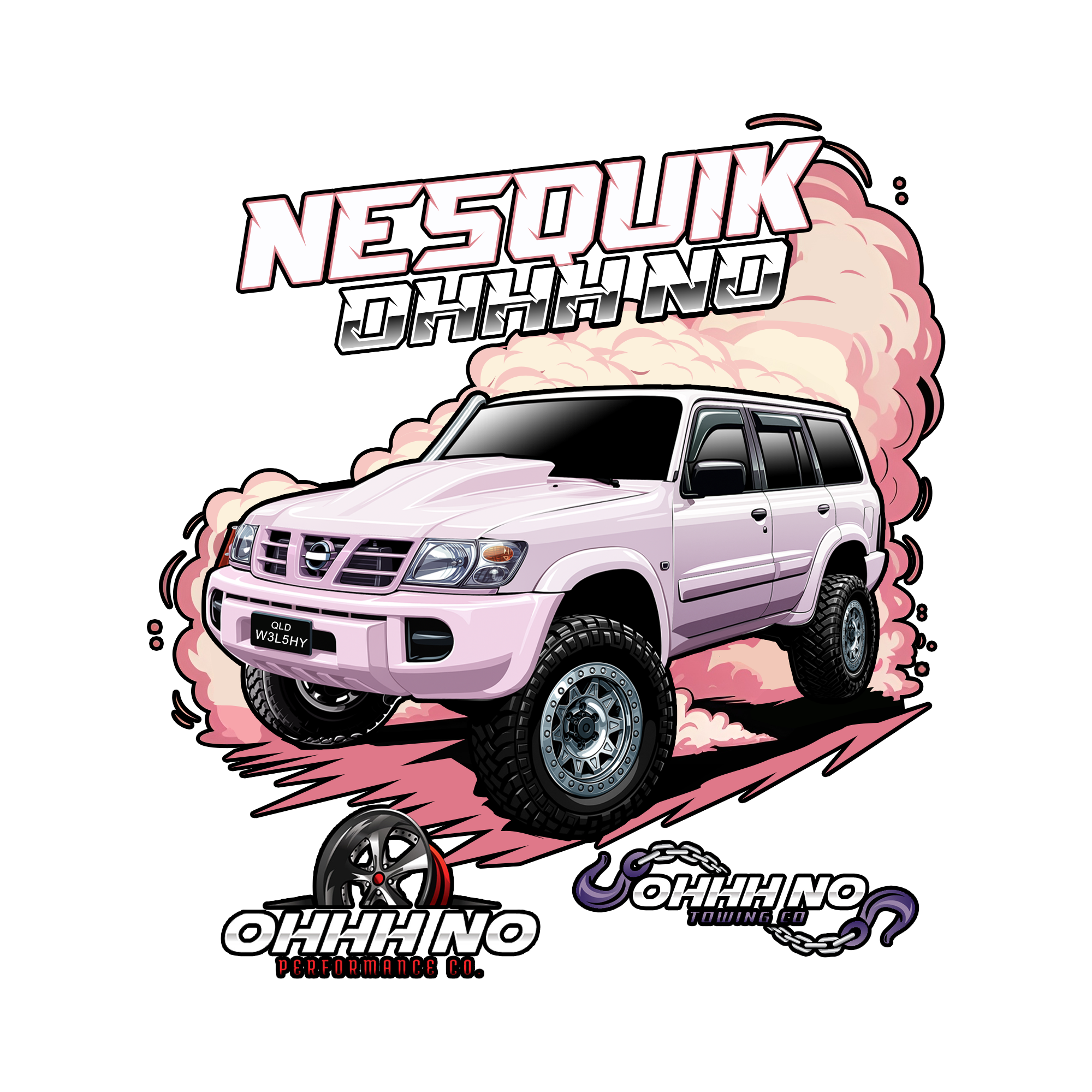 OHHH NO NESQUIK OVERSIZED TEE PRE-ORDER