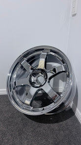 OHNO-TE37 FULL CHROME (Set of Four wheels only)