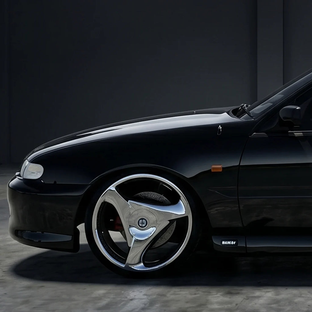 20" POLISHED TRI-SPOKE (Set of FOUR WHEELS ONLY)