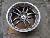 EJP-01DC Silver/Chrome Lip (Set of Four wheels only)
